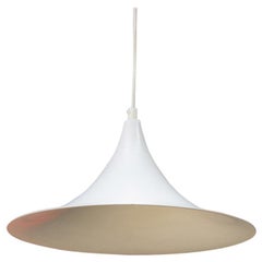 1960s Scandinavian Semi Pendant Light