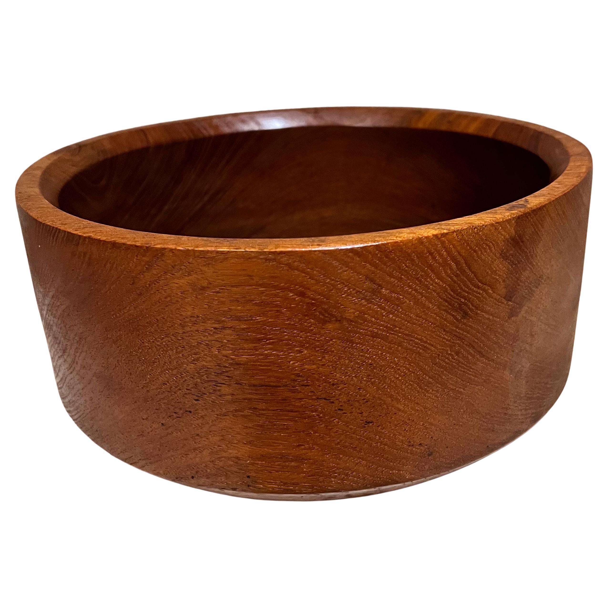 1960s Scandinavian Teak Bowl Style Dansk of Denmark