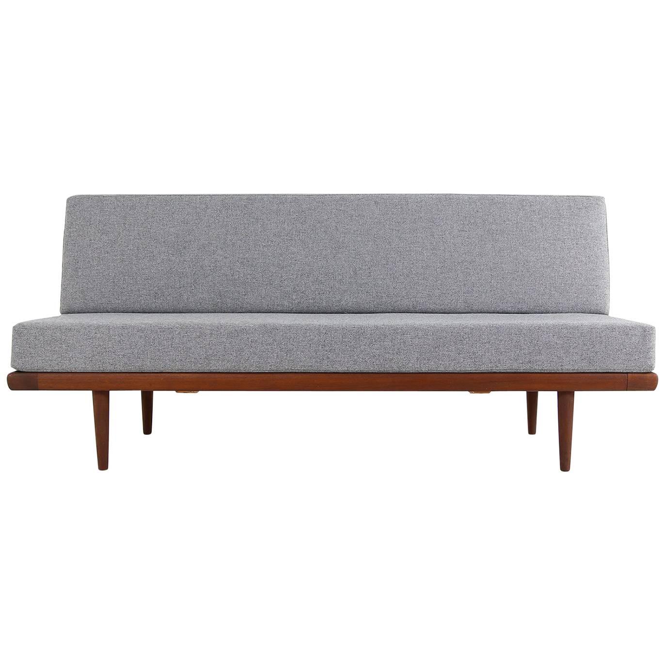 Méridienne scandinave en teck des années 1960 Tove & Edvard Kindt Larsen pour Gustav Bahus en vente