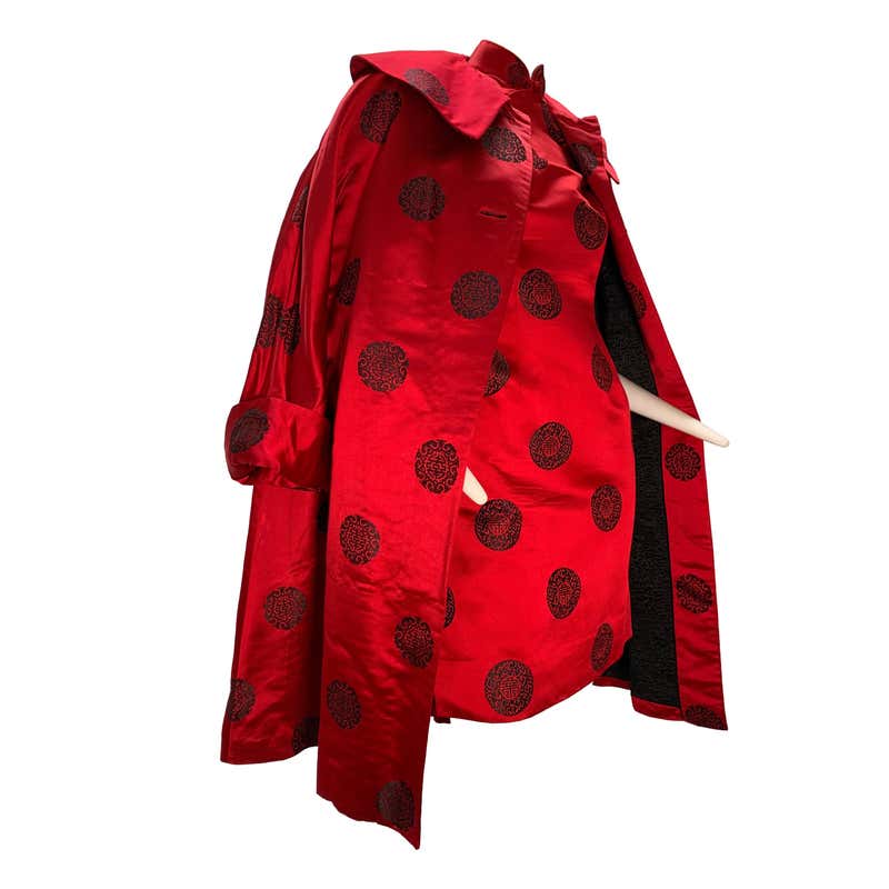 1940s Chinese Red Dragon Robe 3 Pieces For Sale at 1stDibs | red ...