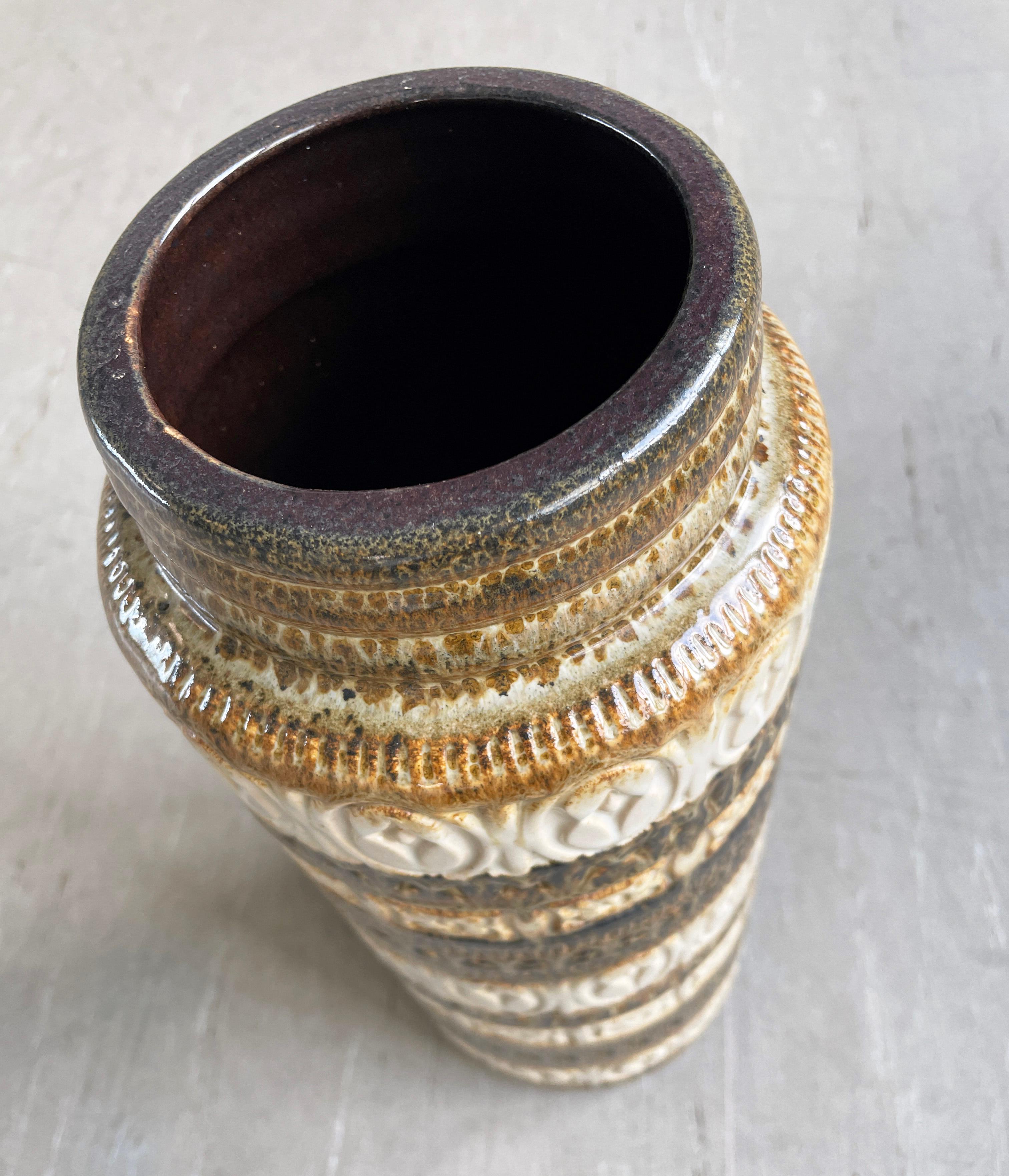 Vaso di ceramica tedesco Scheurich Keramik W. del 1960 289-41 in vendita 3