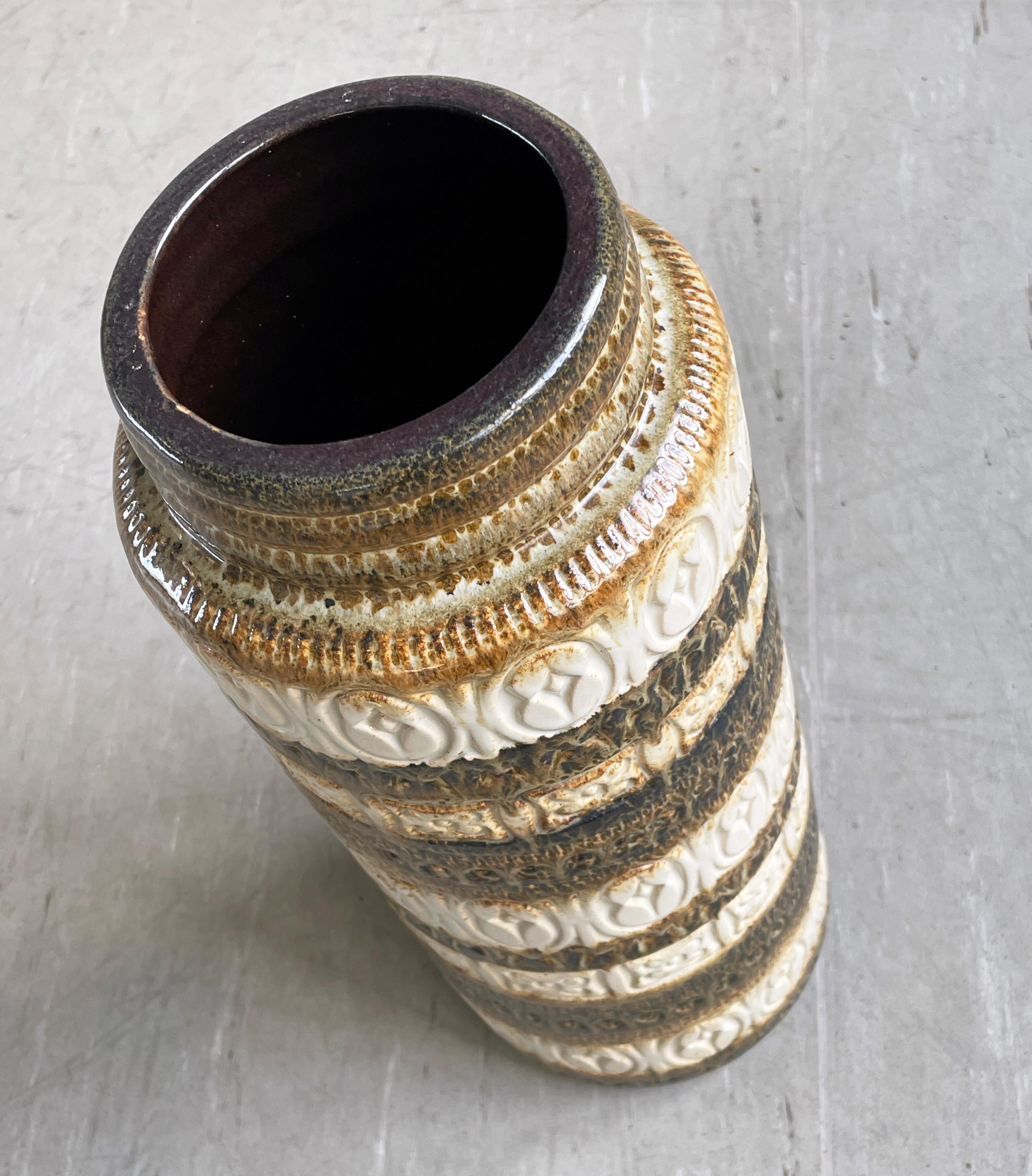 Vaso di ceramica tedesco Scheurich Keramik W. del 1960 289-41 in vendita 4