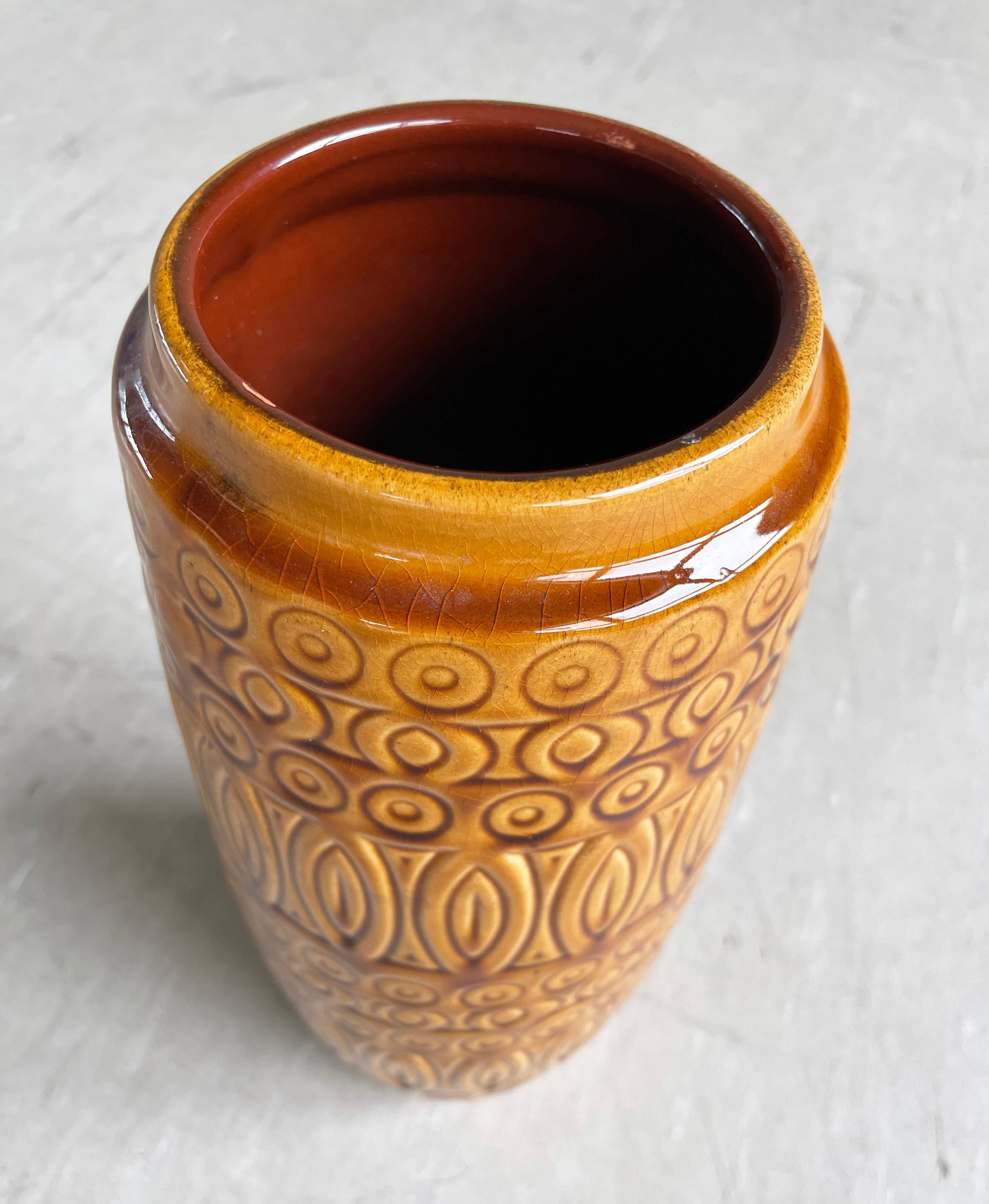Vase en céramique allemand Scheurich Keramik - W. des années 1960 No. 264-30 en vente 2