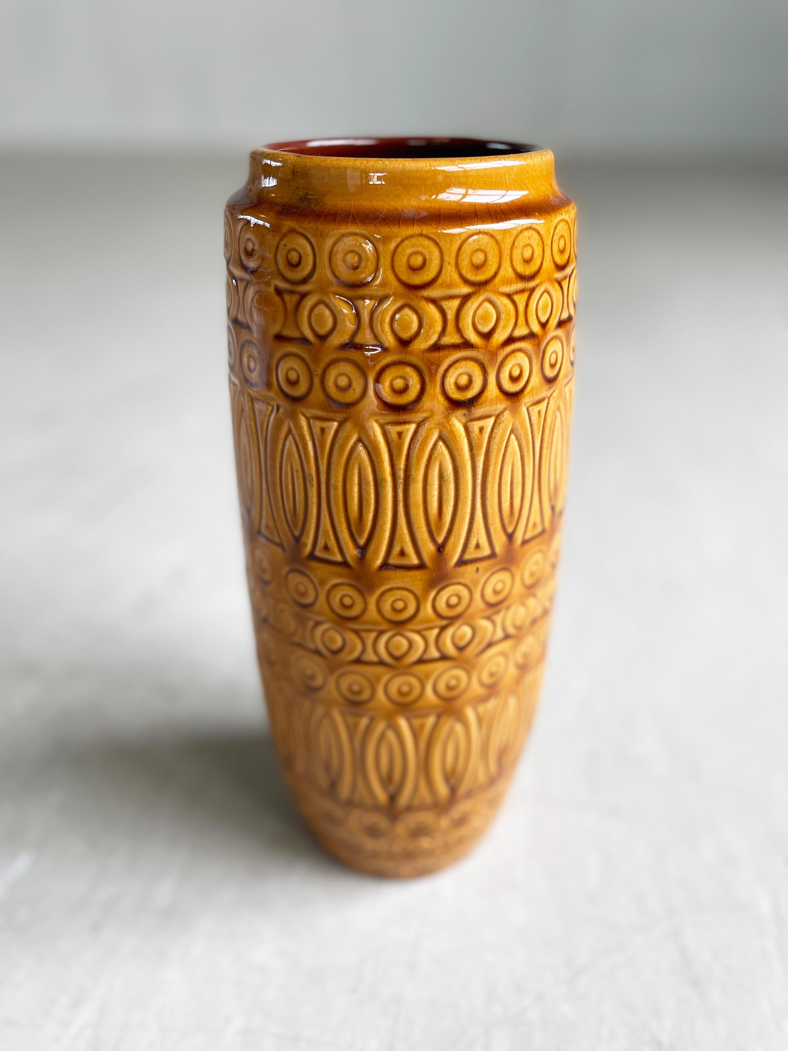 Vase en céramique allemand Scheurich Keramik - W. des années 1960 No. 264-30 en vente 3