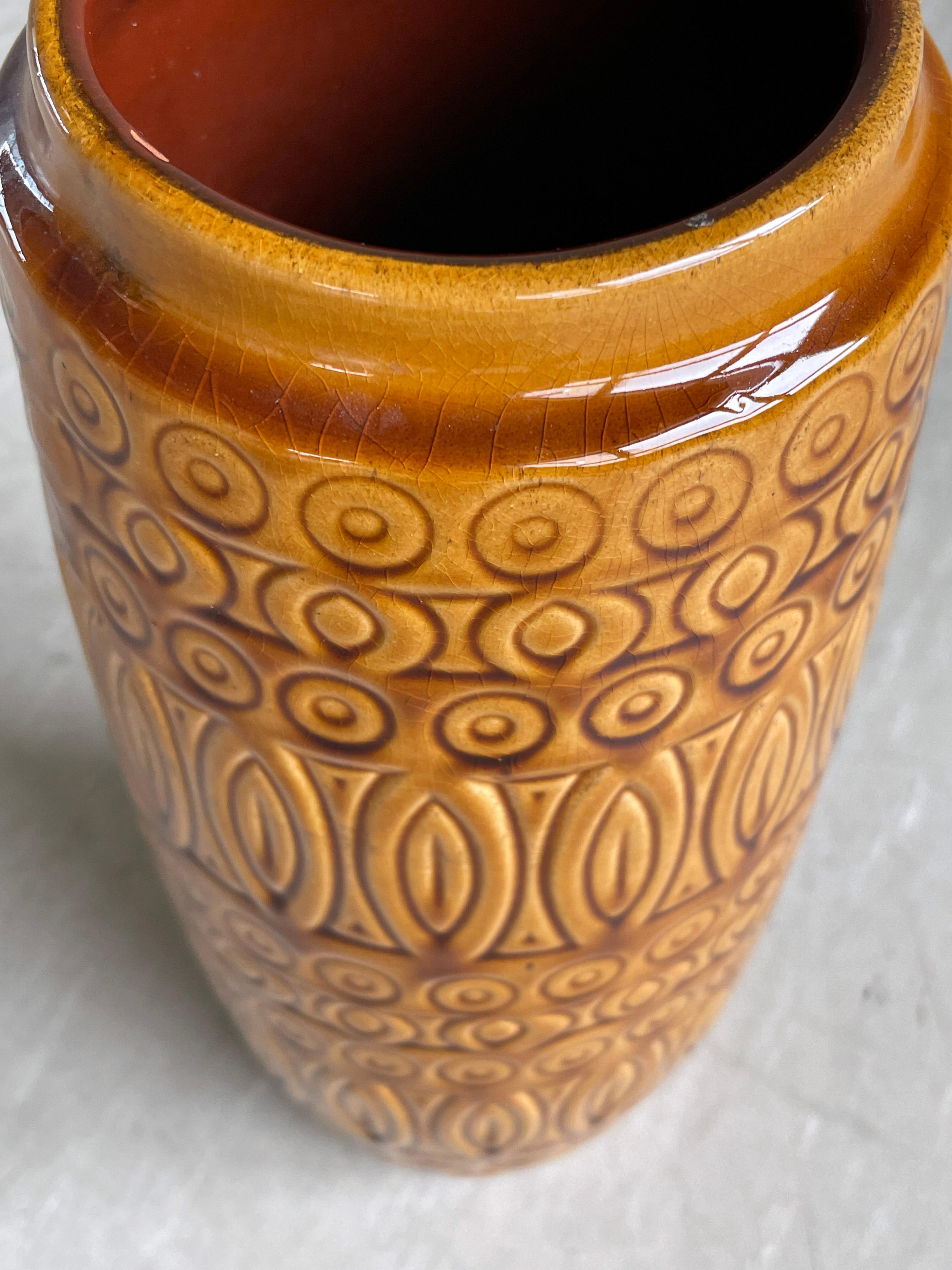 Vase en céramique allemand Scheurich Keramik - W. des années 1960 No. 264-30 en vente 1