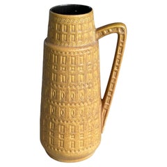 1960’s Scheurich Keramik W. Germany Ceramic 'Inka' Vase 416-45