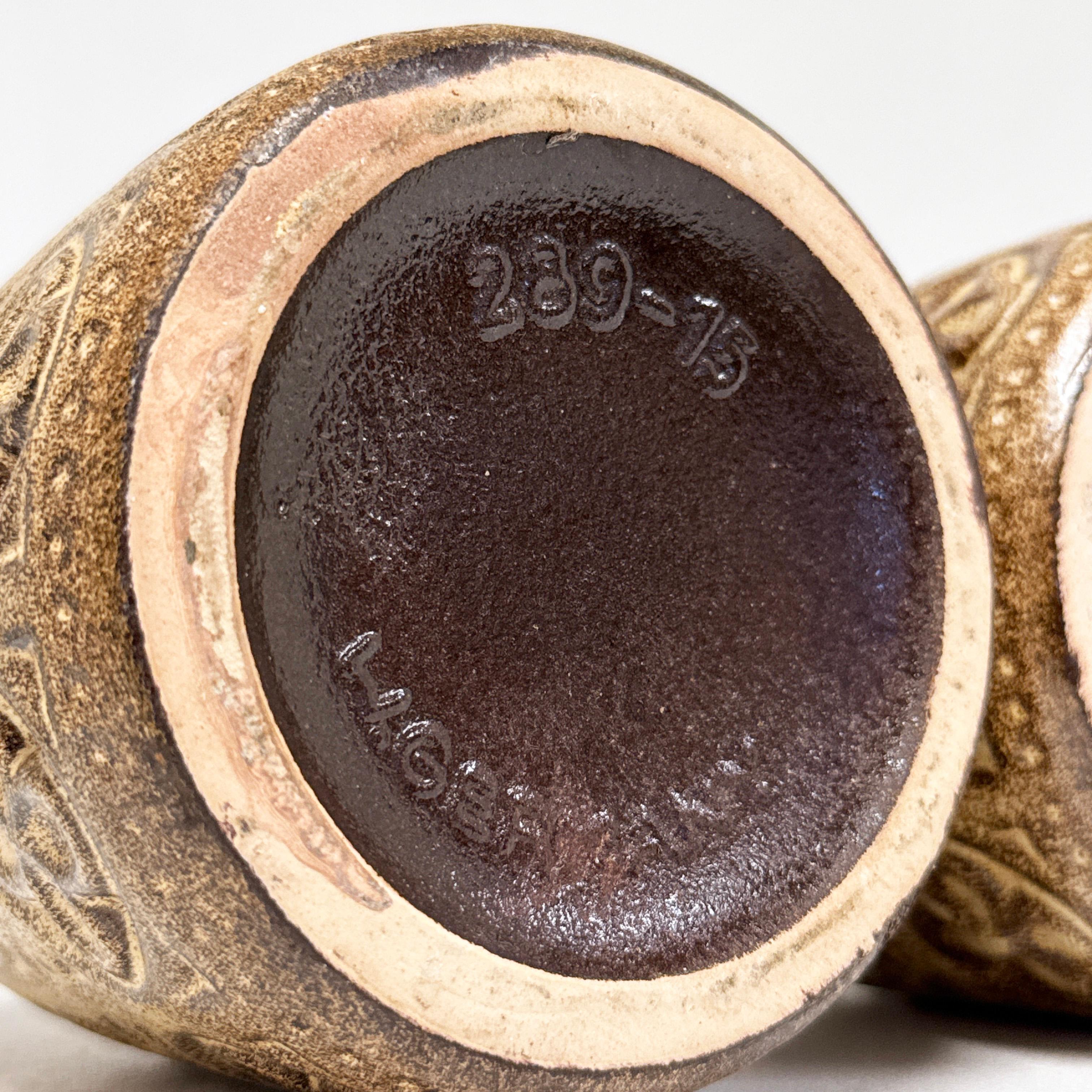 Set de vases 'Folgina' en céramique Scheurich Keramik de l'Allemagne de l'Ouest des années 1960 en vente 2