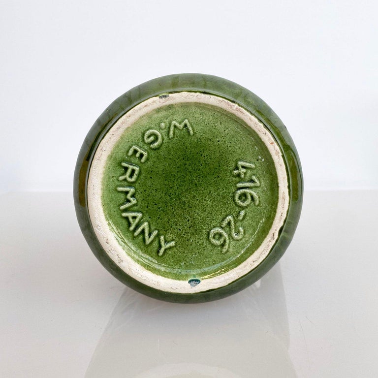 1960's Scheurich Keramik West German Ceramic 'Inka' Vase 416-26