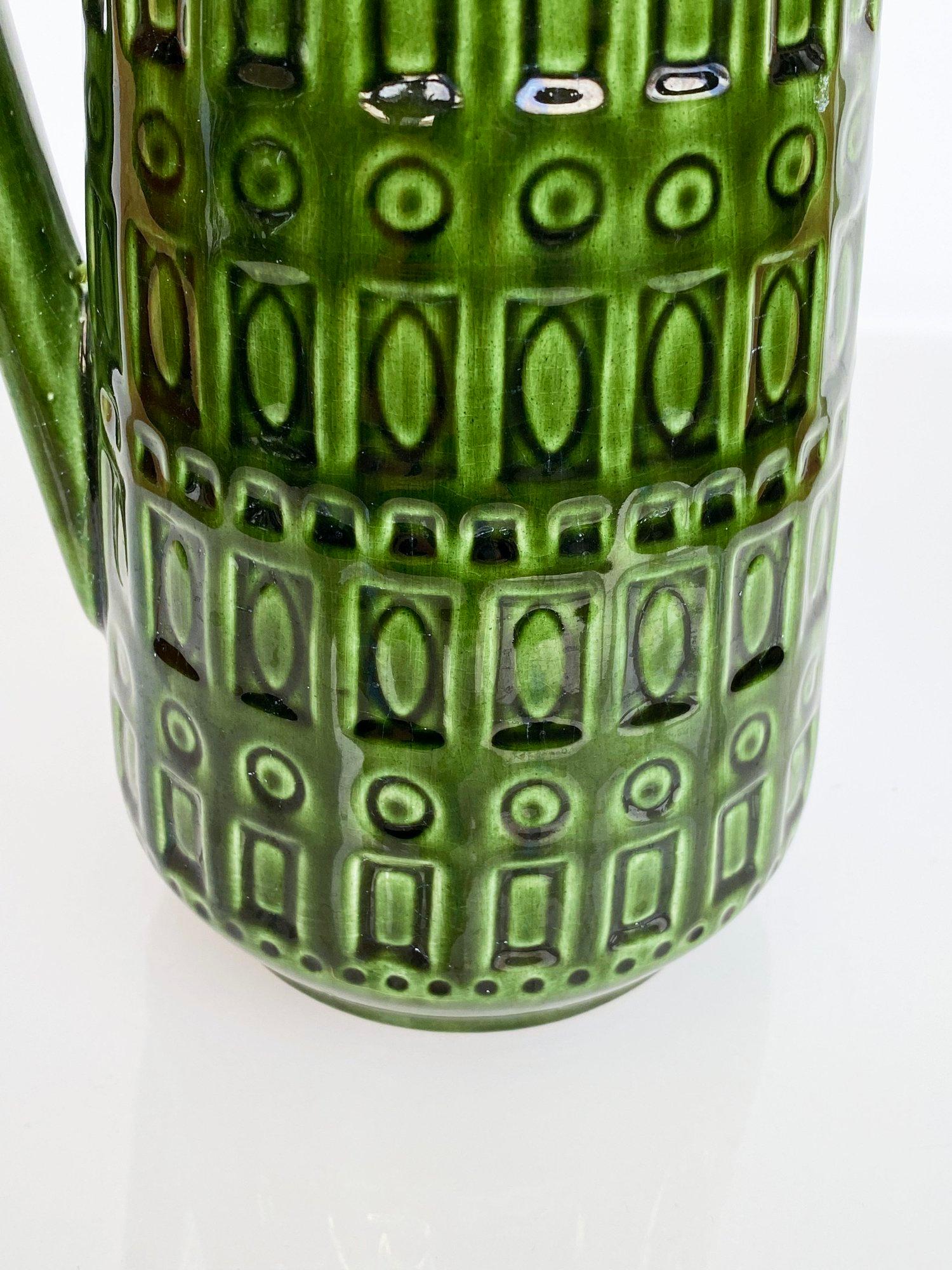 1960's Scheurich Keramik Westdeutsche Keramik 'Inka' Vase 416-26 (Deutsch) im Angebot
