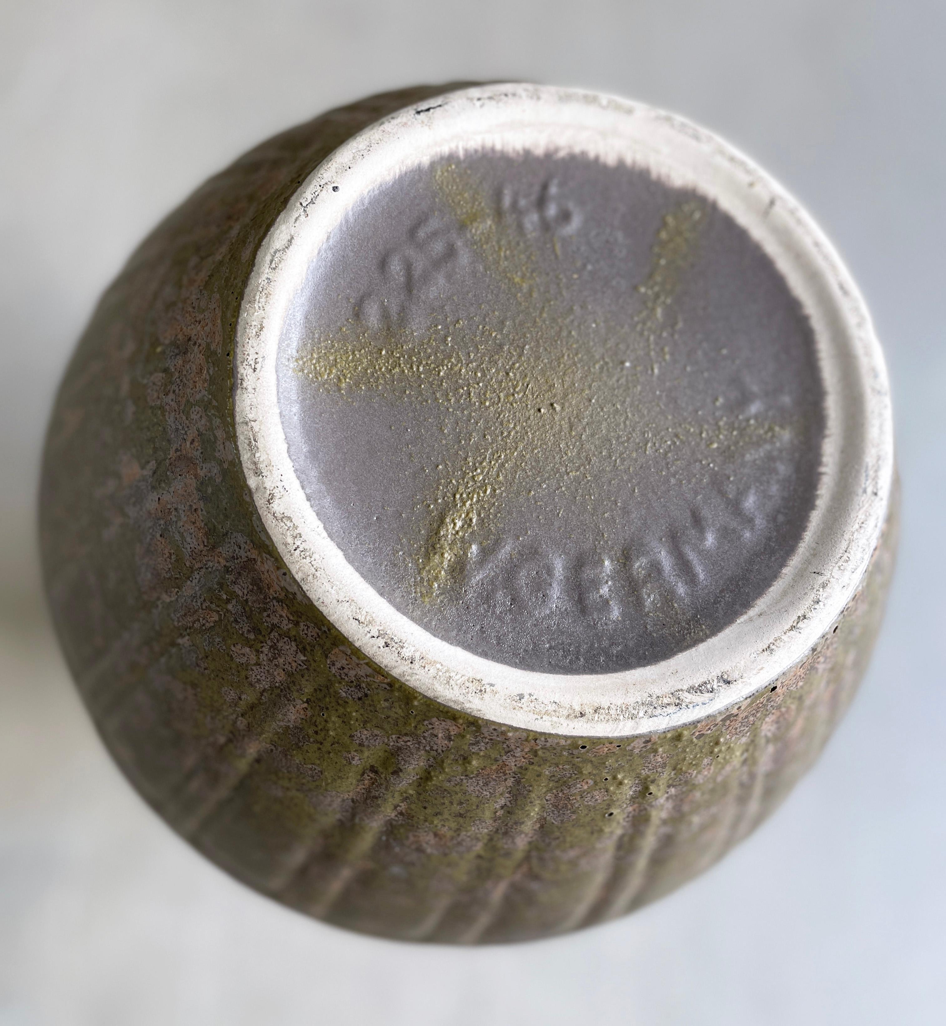 1960’s Scheurich Keramik West German Ceramic 'Market Life' Floor Vase For Sale 2