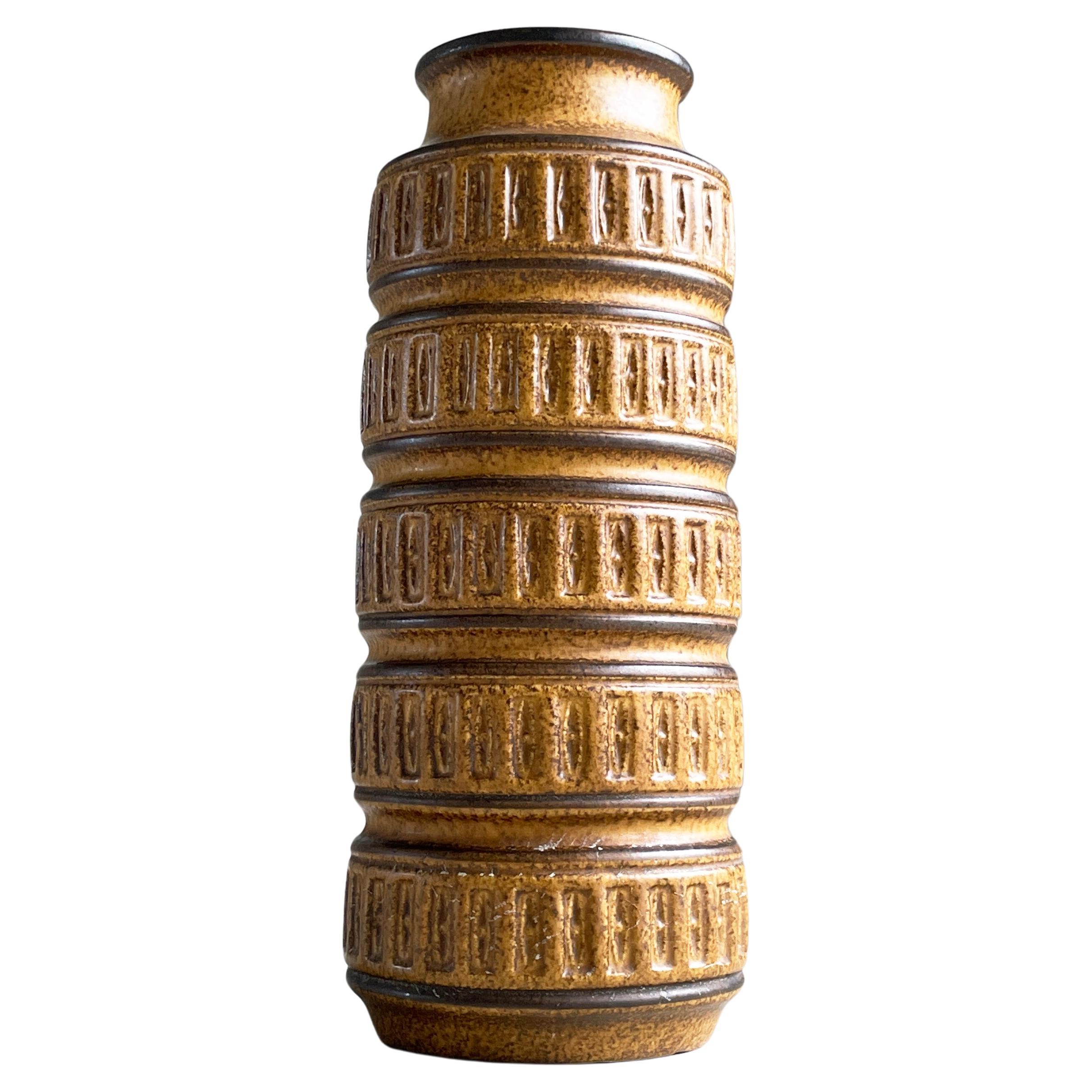1960’s Scheurich Keramik West German Ceramic Vase 268-40