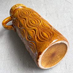 1960's Scheurich West Germany 'Onion' Ceramic Vase