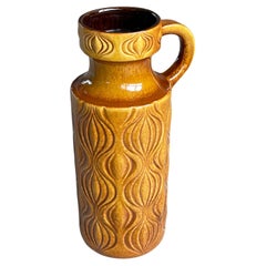 1960's Scheurich West Germany 'Onion' Ceramic Vase