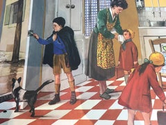1960s School Poster in the Kitchen