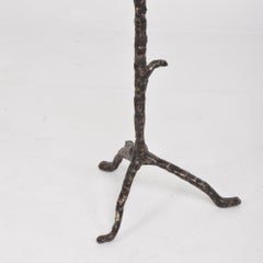 1960s Sculpted Bronze Tree Coat Rack in the Style of Giacometti