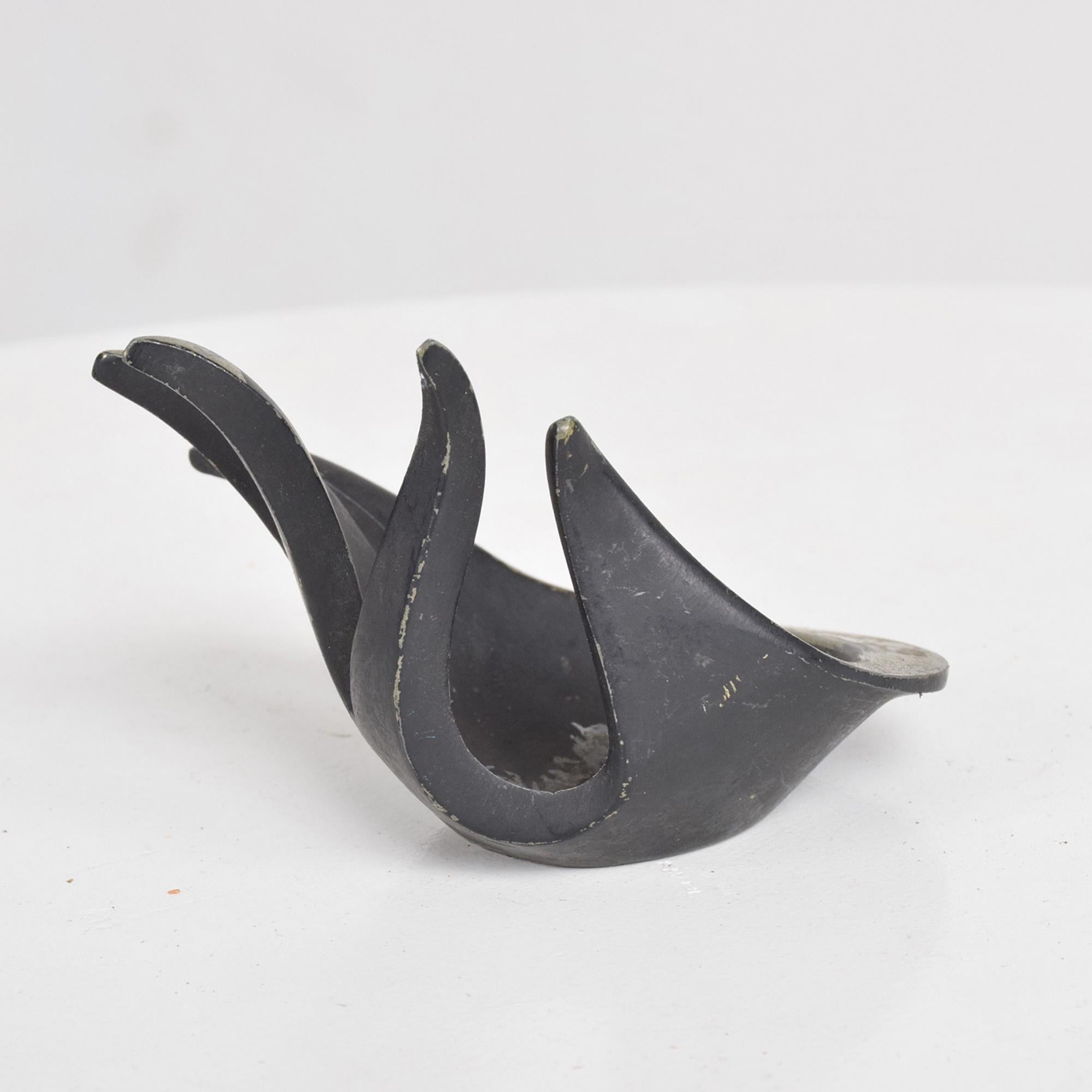 Mid-Century Modern 1960s Sculptural Abstract Hand Form ASHTRAY Dish after Modernist Walter BOSSE 