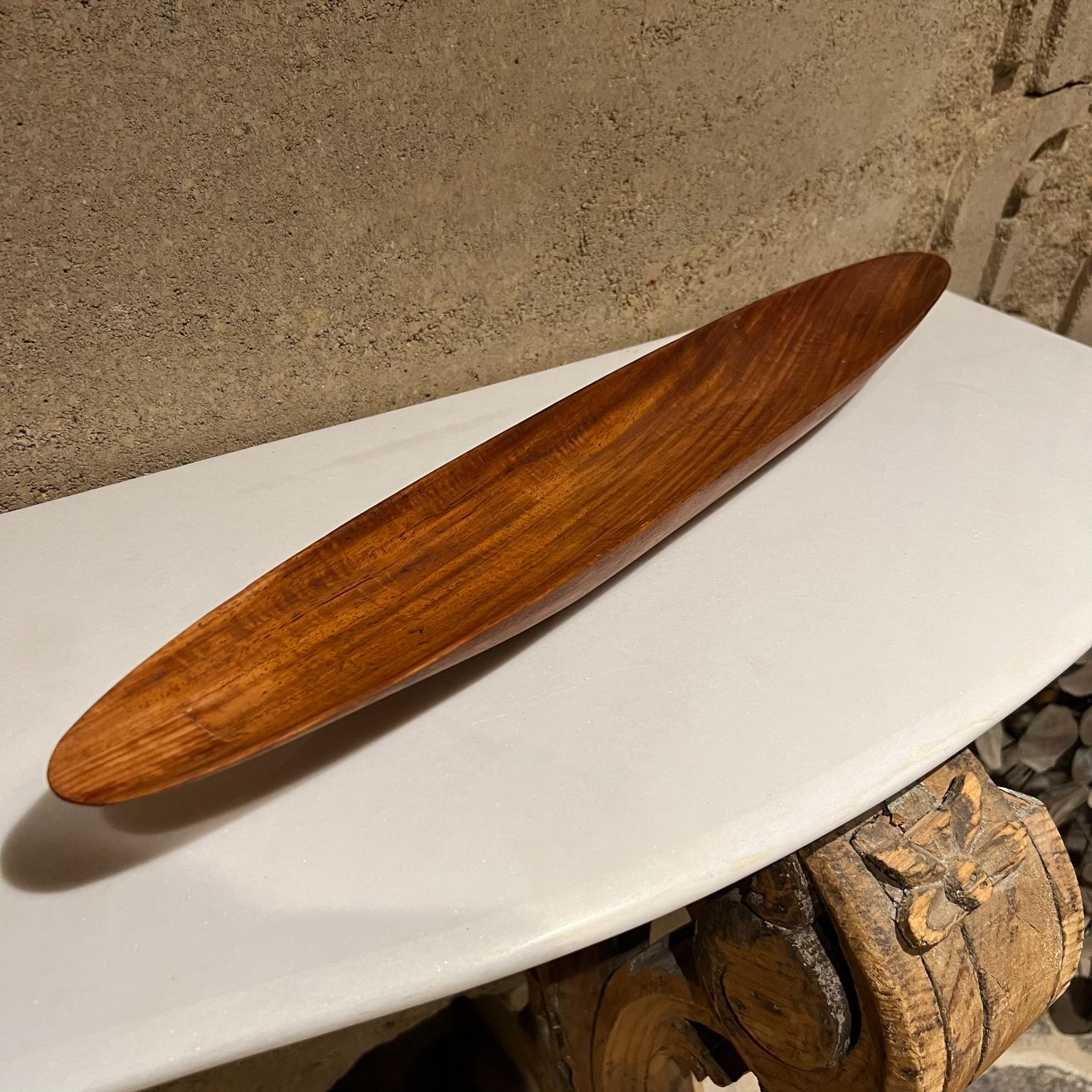 1960s Sculptural Modern Long Canoe Bowl Serving Dish Style Jens ...