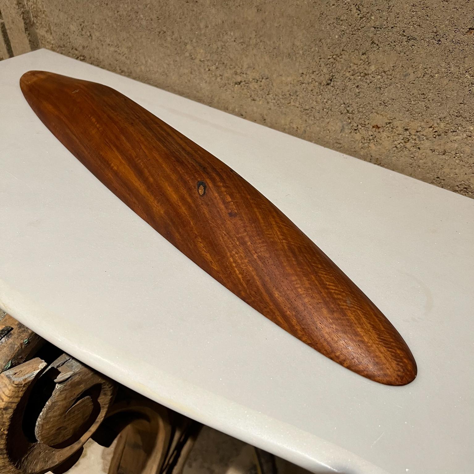 1960s Sculptural Modern Long Canoe Bowl Serving Dish Style Jens Quistgaard 1