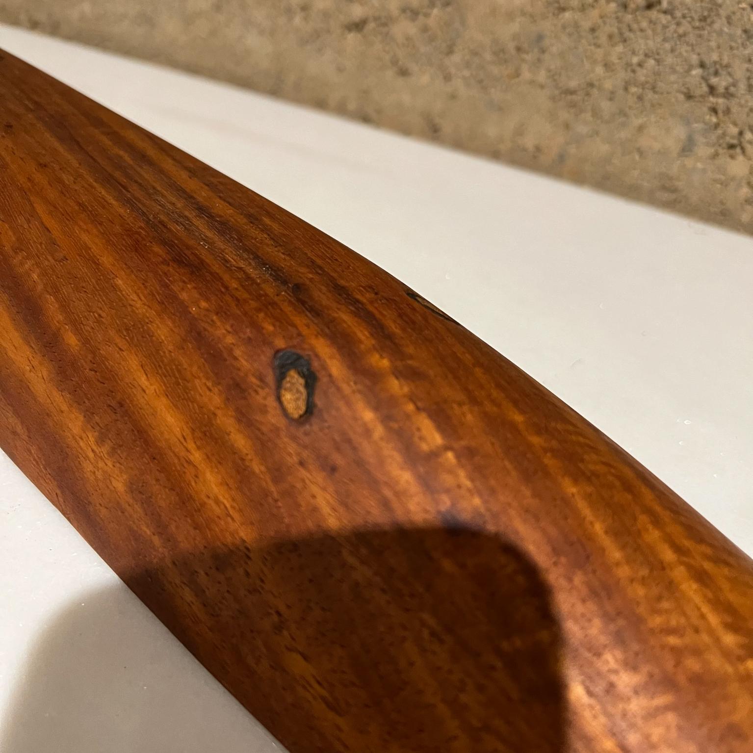1960s Sculptural Modern Long Canoe Bowl Serving Dish Style Jens Quistgaard 2