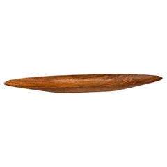 1960s Sculptural Modern Long Canoe Bowl Serving Dish Style Jens Quistgaard