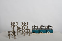 Scultura anni '60 - Portacandele impilabili Stoffi & Nagel per BMF Nagel Germany