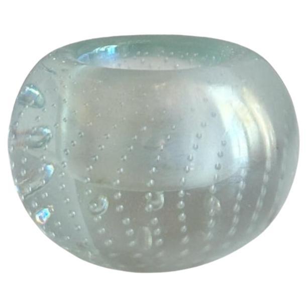 Bol / bougeoir sphérique Seguso 'Bolle' des années 1960 en vente