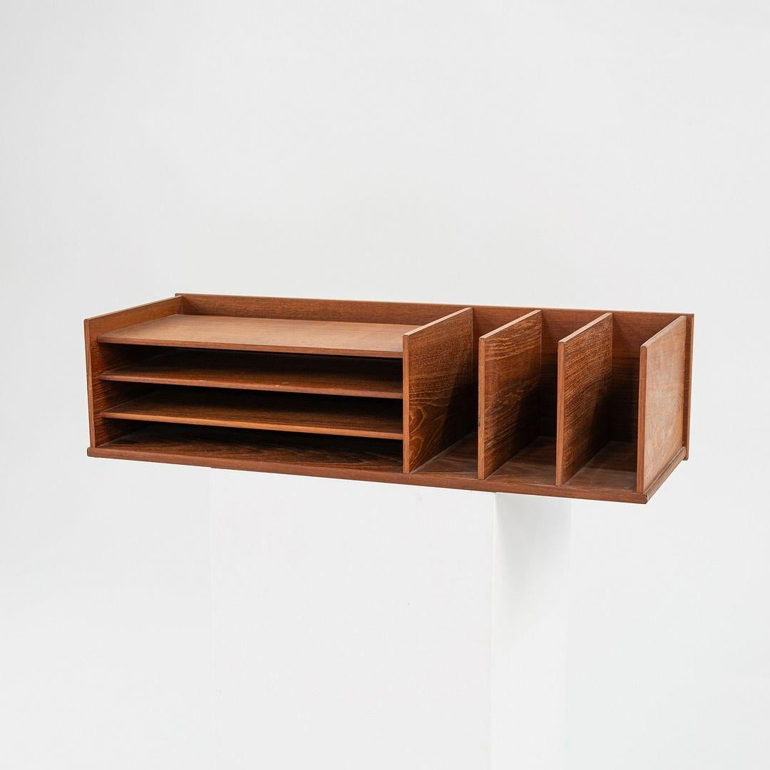 1960er 'Selectform' Teakholz-Schreibtisch-Organizer von Georg Petersens Mobelfabrik aus Dänemark (Dänisch) im Angebot