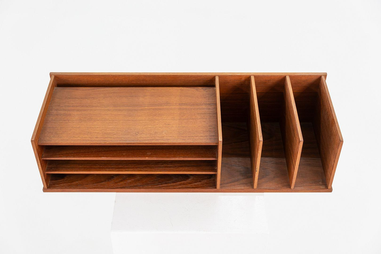 1960er 'Selectform' Teakholz-Schreibtisch-Organizer von Georg Petersens Mobelfabrik aus Dänemark im Angebot 3