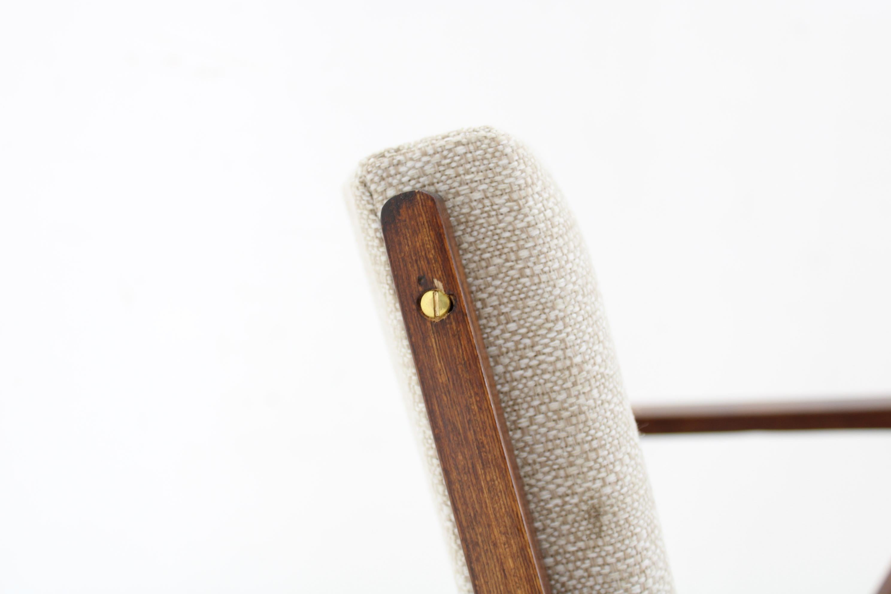 1960s Selman Selmanagic Pair of Restored Armchairs by VEB Deutsche Werkstätten H For Sale 5