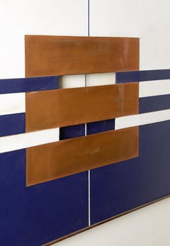 1960 Senen Ubina Pintura "Composición 10 - 1969"