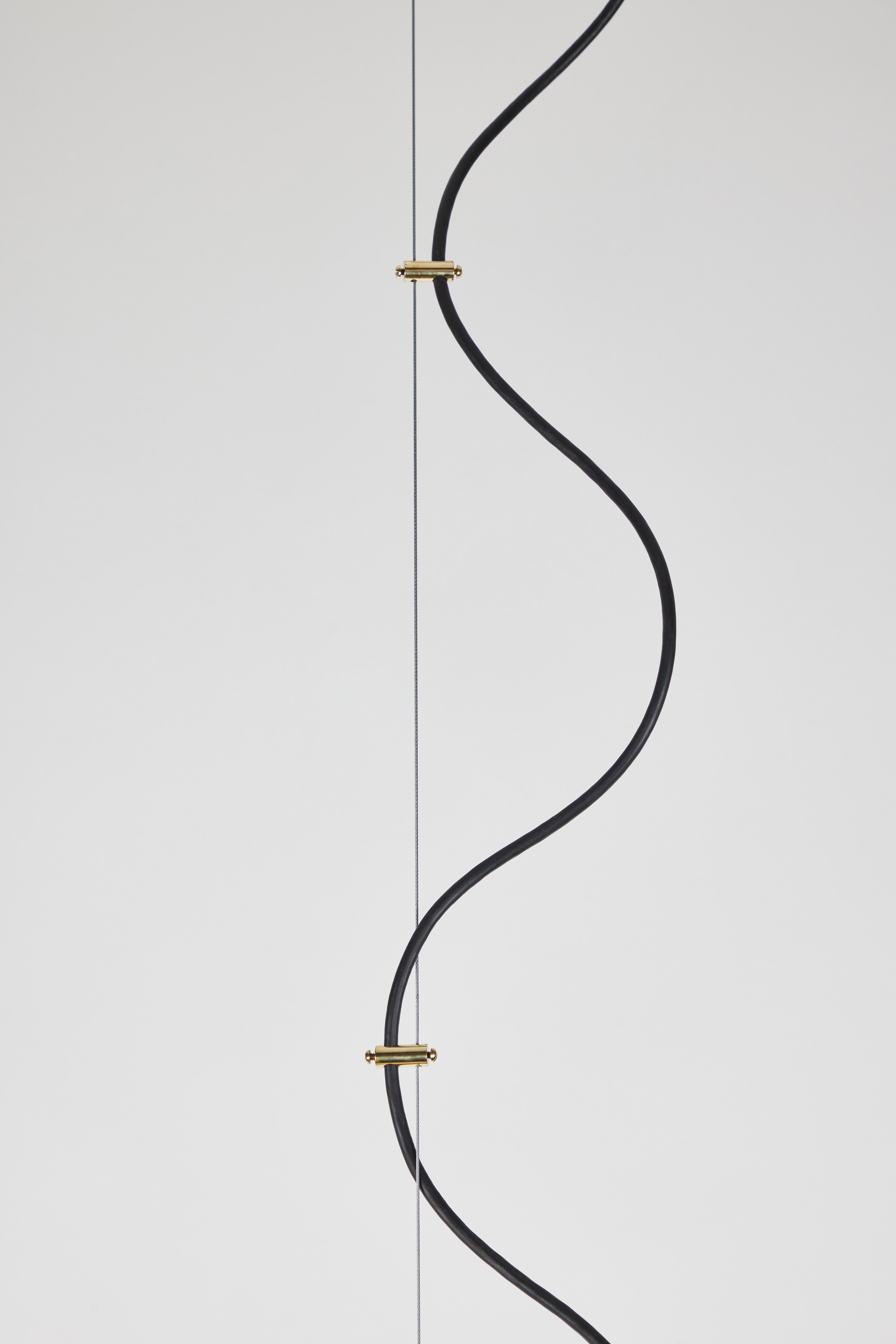 1960s Sergio Mazza Brass 'Delta' Pendant for Artemide For Sale 1