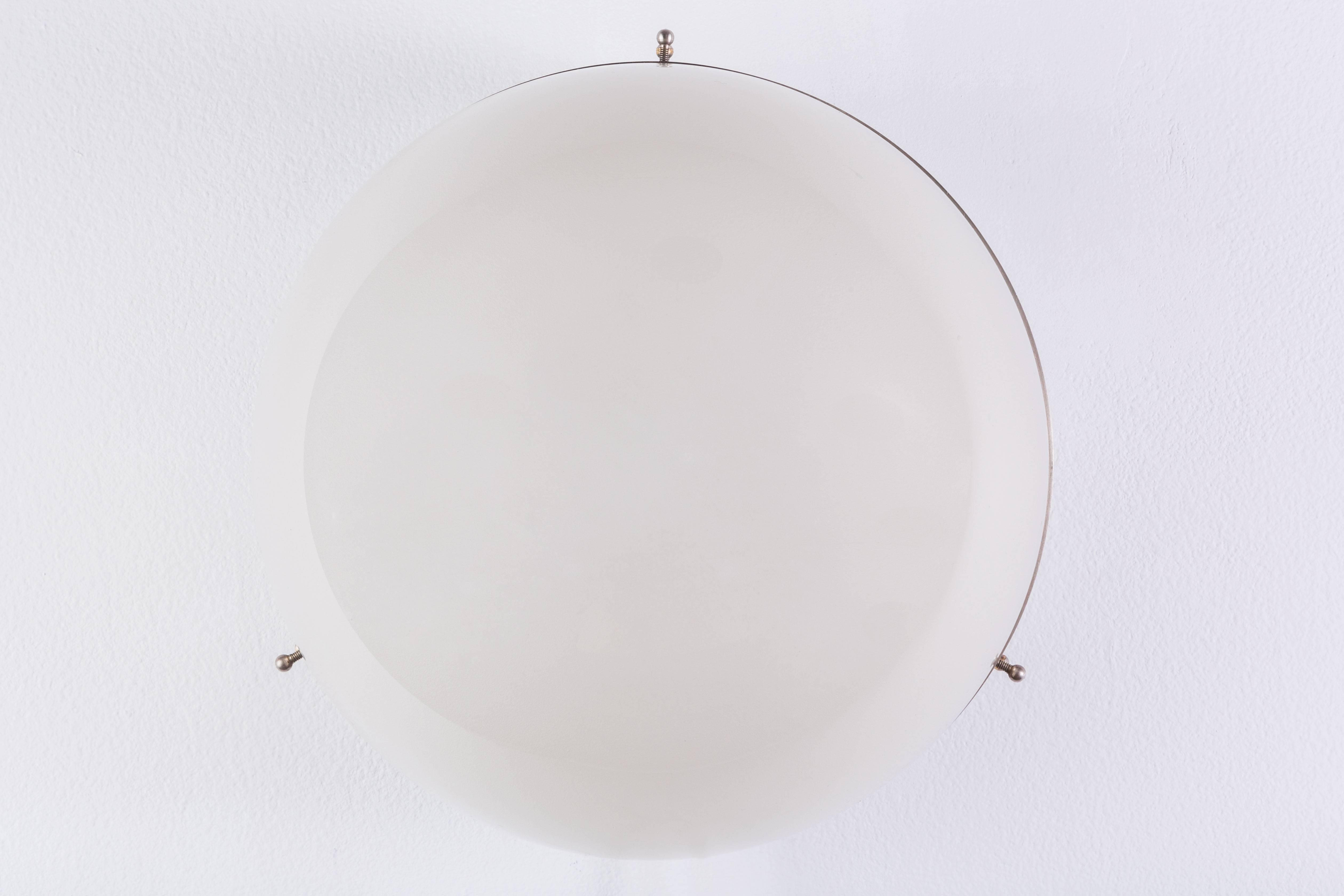 Mid-Century Modern 1960s Sergio Mazza 'Demi Clio' Wall or Ceiling Lamp for Artemide For Sale