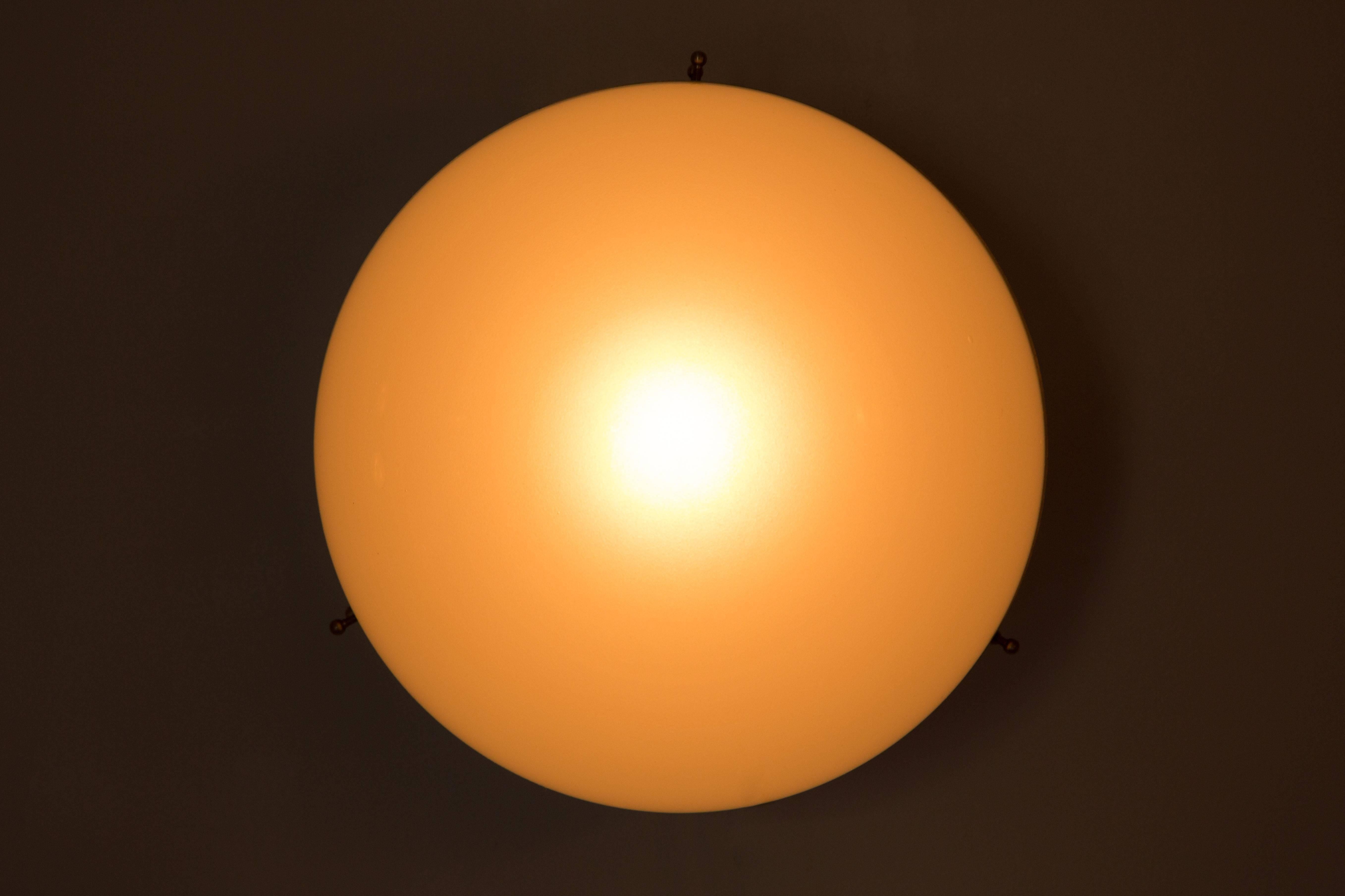 1960s Sergio Mazza 'Demi Clio' Wall or Ceiling Lamp for Artemide 2