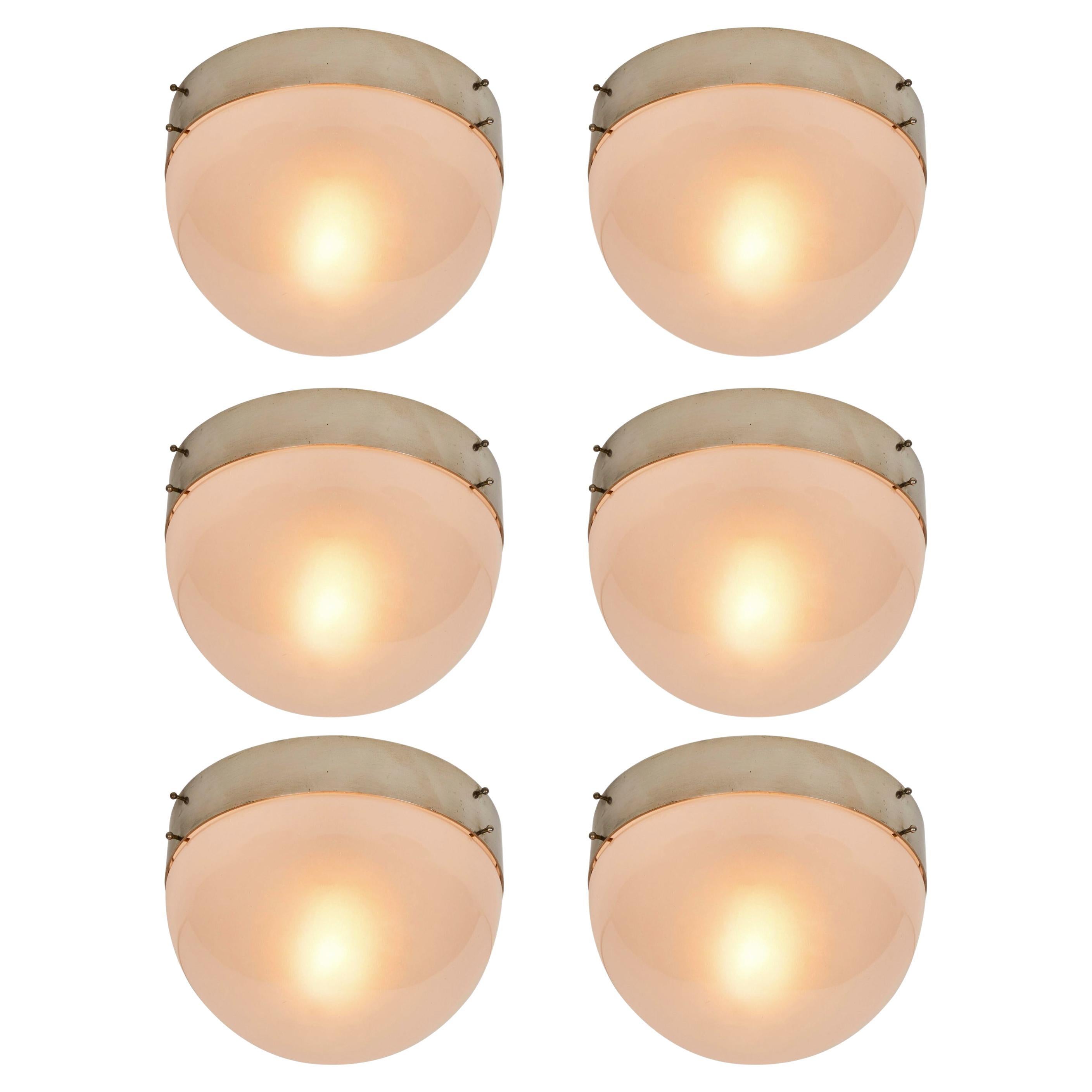Wand- oder Deckenleuchte „Demi Clio“ von Sergio Mazza für Artemide, 1960er Jahre im Angebot