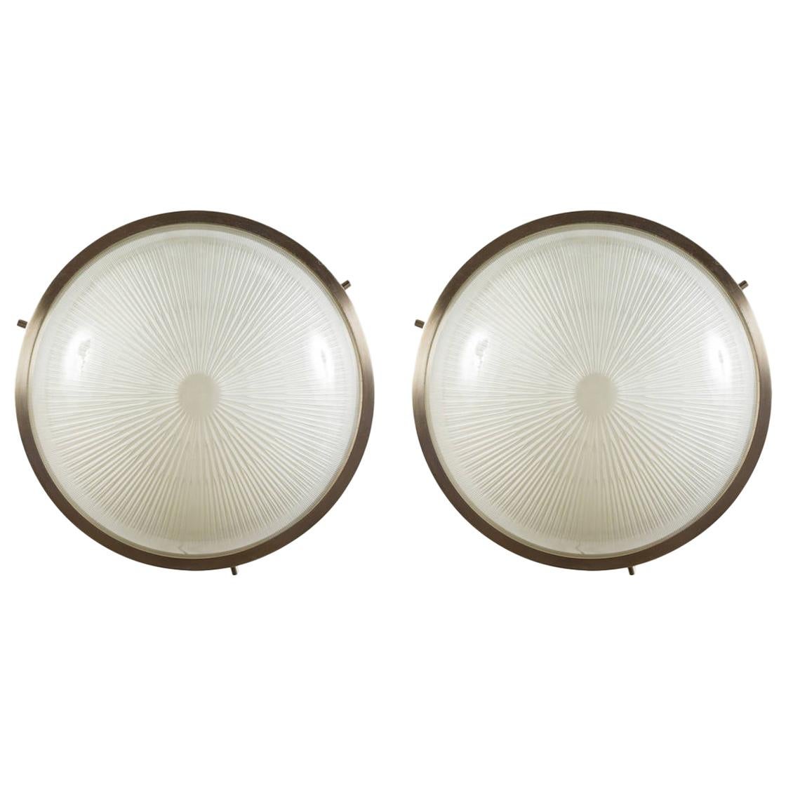 1960s Sergio Mazza 'Sigma' Lamps for Artemide