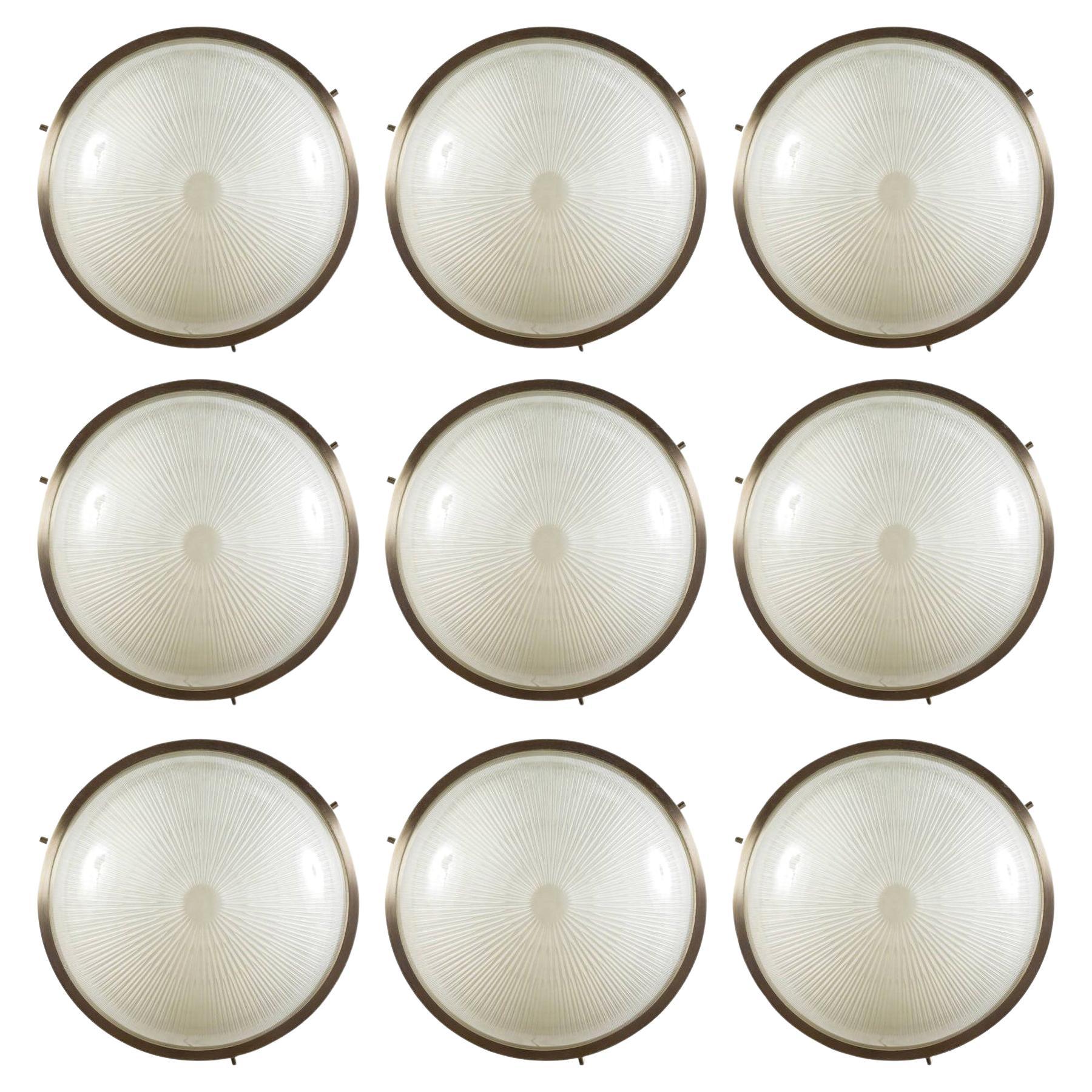 Sergio Mazza 'Sigma' da parete o soffitto per Artemide, anni '60 in vendita 1