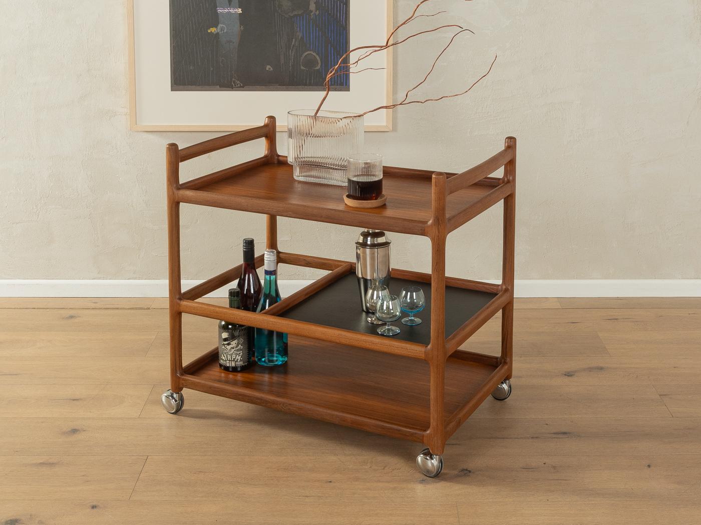 Mid-Century Modern 1960s Serving trolley, Johannes Andersen For Sale