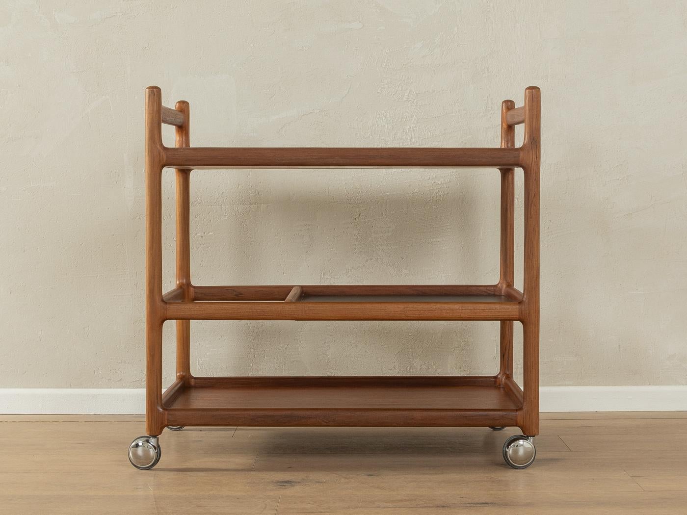1960s Serving trolley, Johannes Andersen In Good Condition For Sale In Neuss, NW