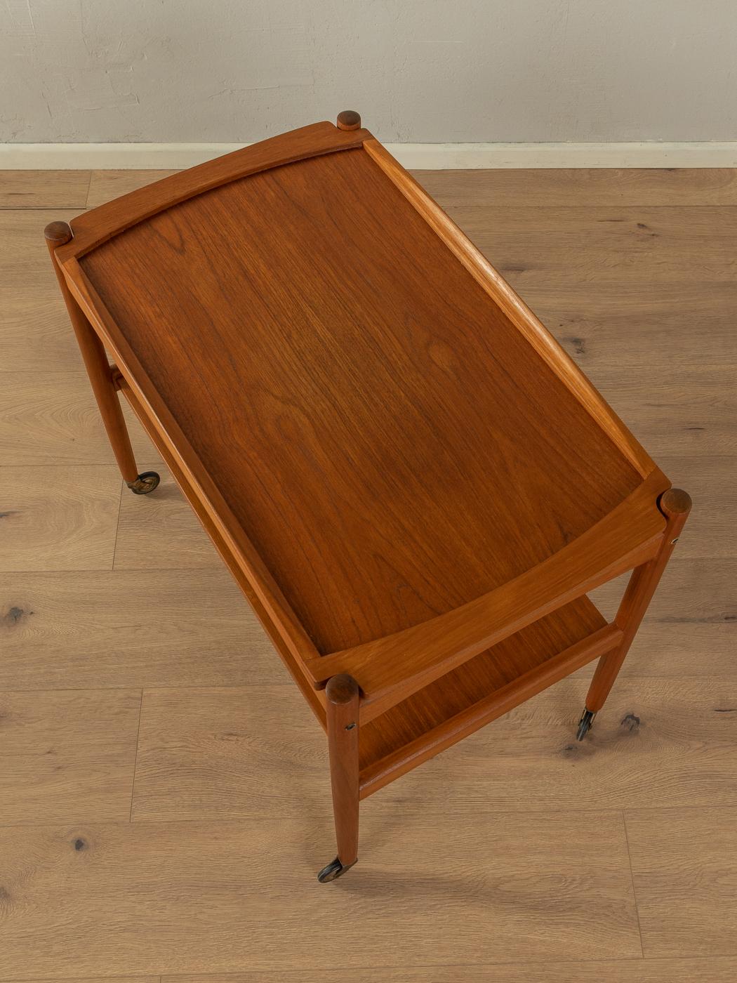 1960s Serving trolley, Poul Hundevad For Sale 1