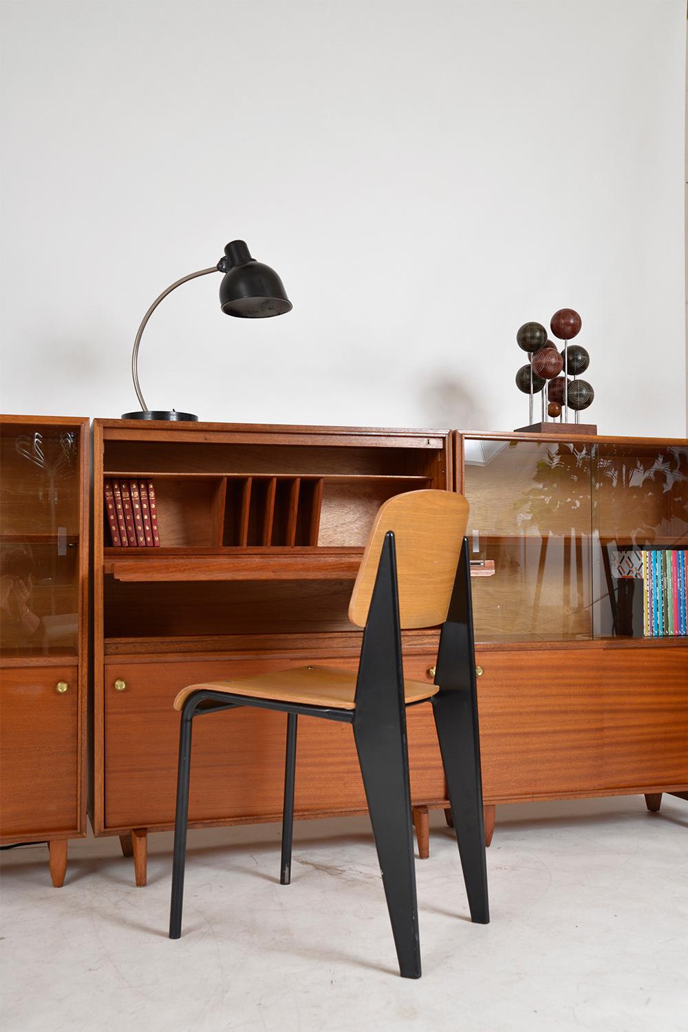 1960s Set 4 Multi-Width Cabinets Desk Shelves by Robert Heritage Beaver & Tapley 5