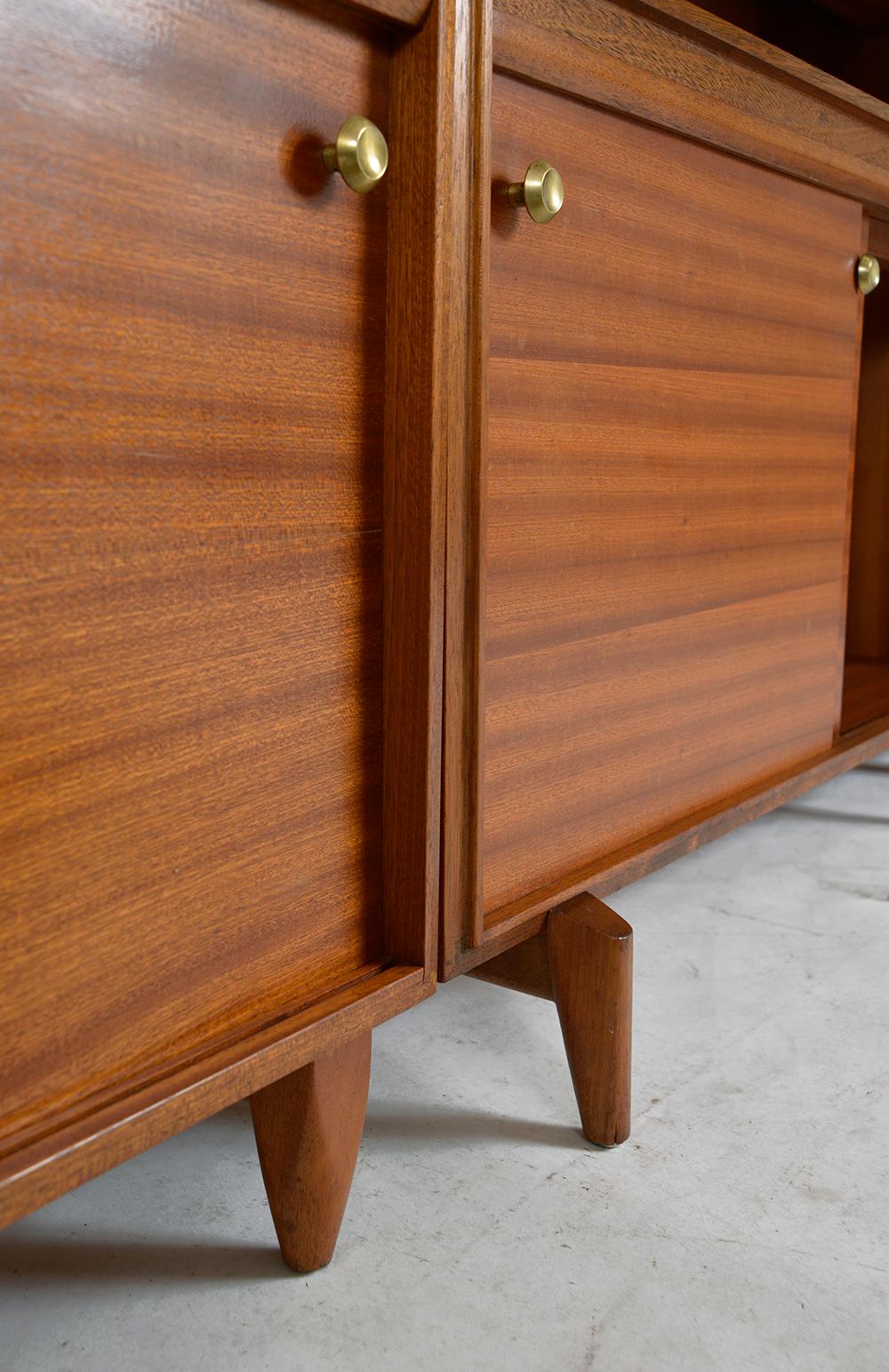 1960s Set 4 Multi-Width Cabinets Desk Shelves by Robert Heritage Beaver & Tapley 7