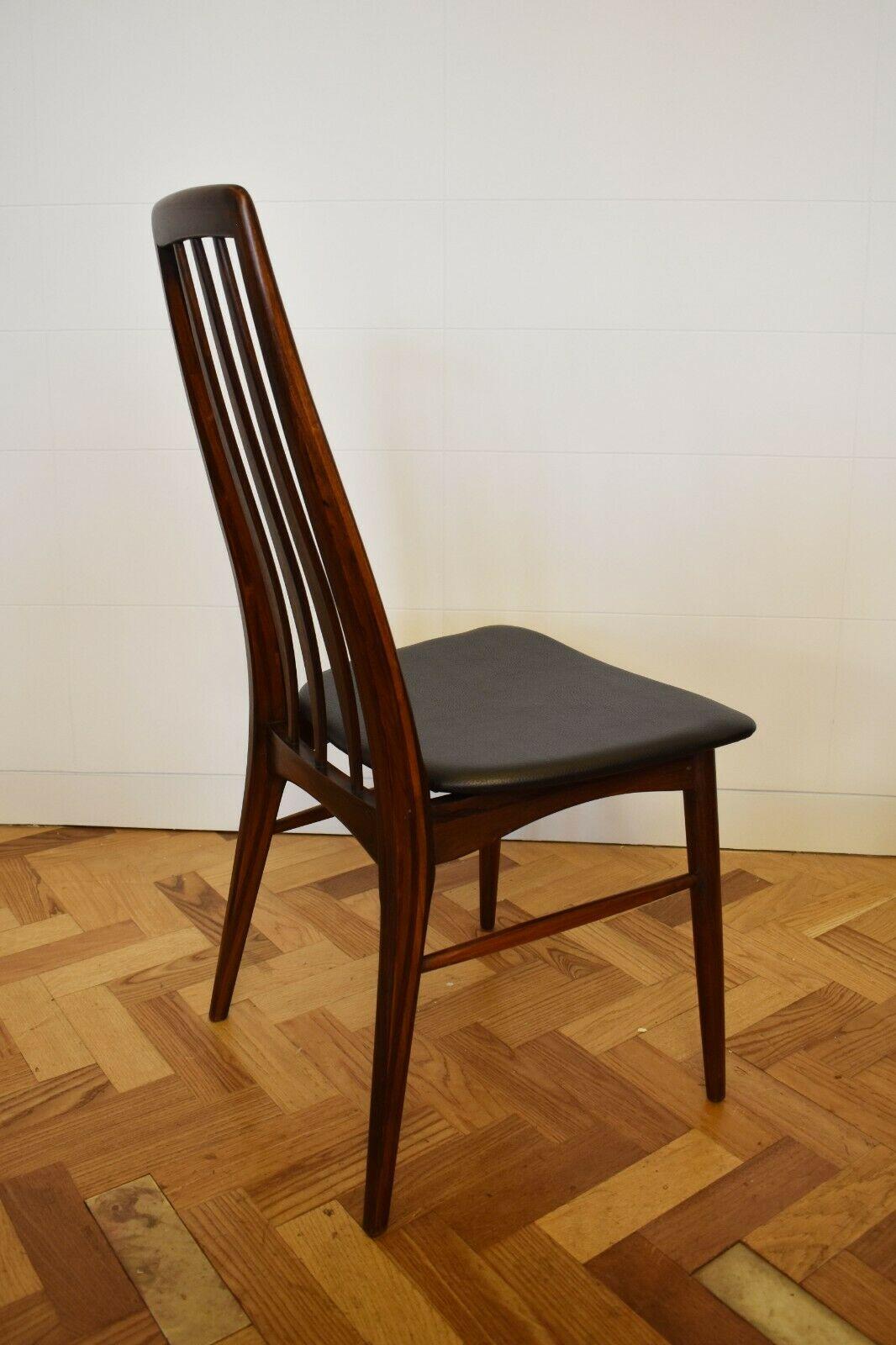 1960s Set of 10 Danish Rosewood Eva Chairs by Niels Koefoed for Koefoed Hornslet 2