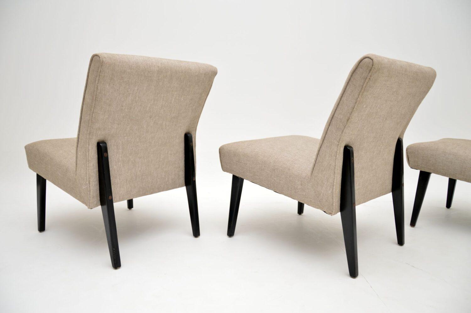 1960s Set of 3 Vintage Easy Chairs / Modular Sofa 2