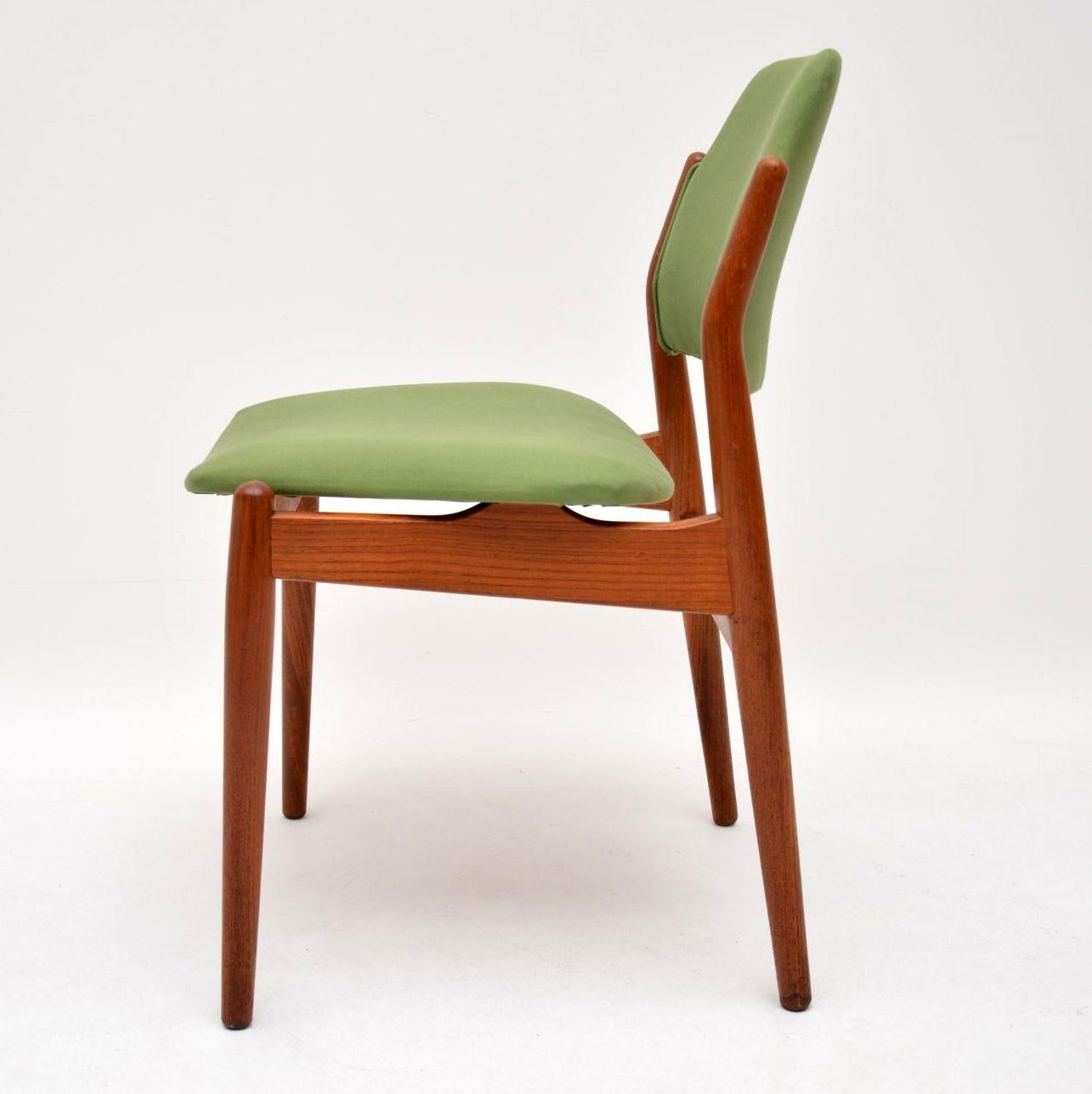 1960s Set of 4 Danish Teak Dining Chairs by Arne Vodder 5