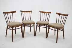 1960s Set of 4 Dining Chairs by Tatra, Czechoslovakia