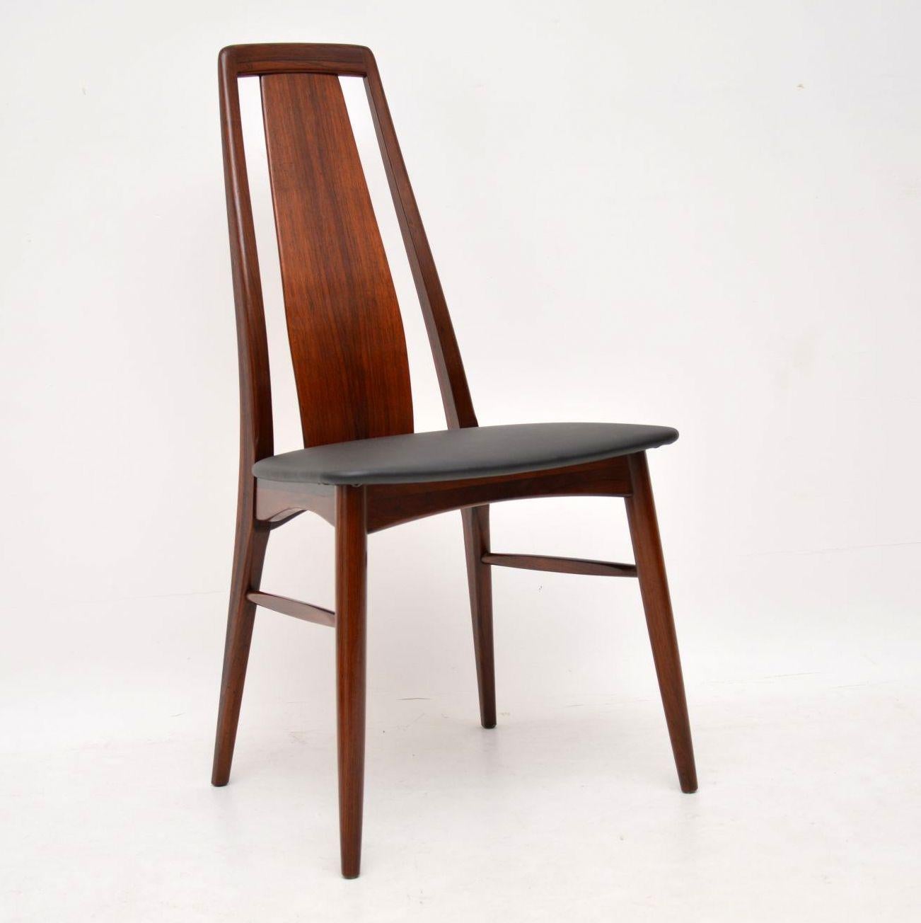 Mid-Century Modern 1960’s Set of 6 Danish Dining Chairs by Niels Koefoed