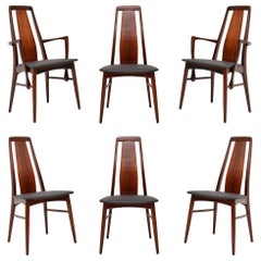 1960’s Set of 6 Danish Dining Chairs by Niels Koefoed