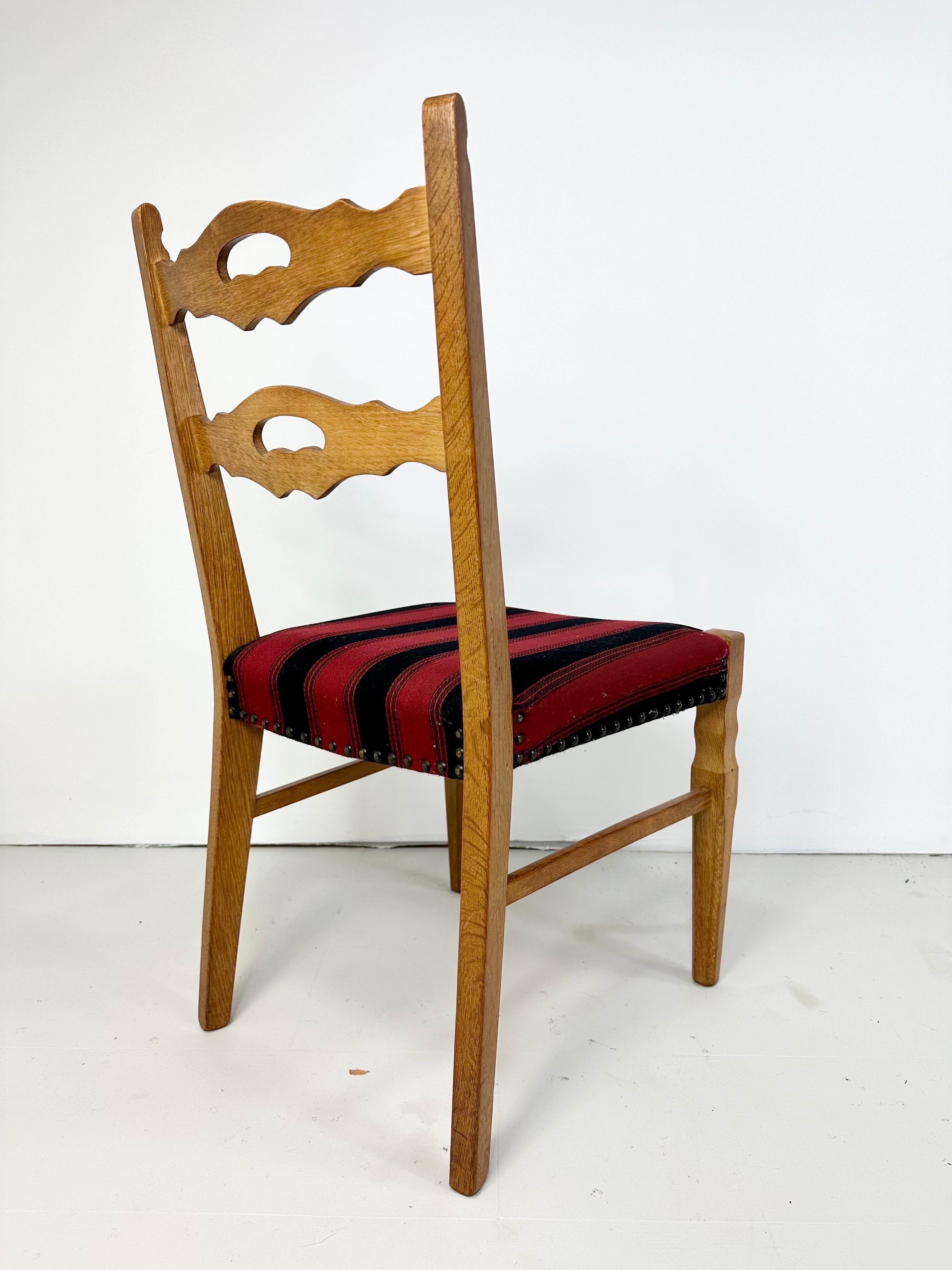 20ième siècle 1960s Set of 6 Dining Chairs by Henning Kjaernulf en vente