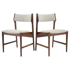 1960 Ensemble de 6 chaises de salle à manger en palissandre massif Erich Buch, Danemark