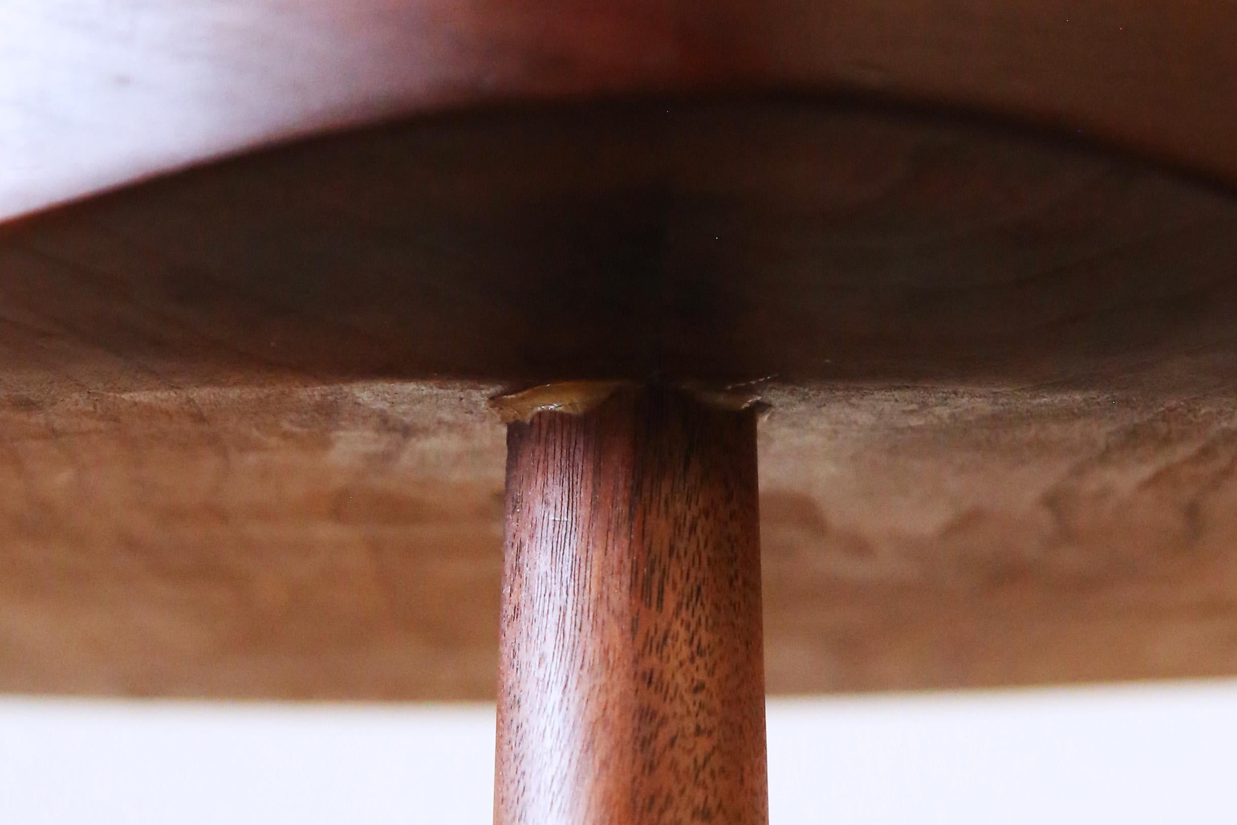 Set aus 6 Mira-Stühlen von Gino Russo George Nakashima Studio, 1960er Jahre im Angebot 3
